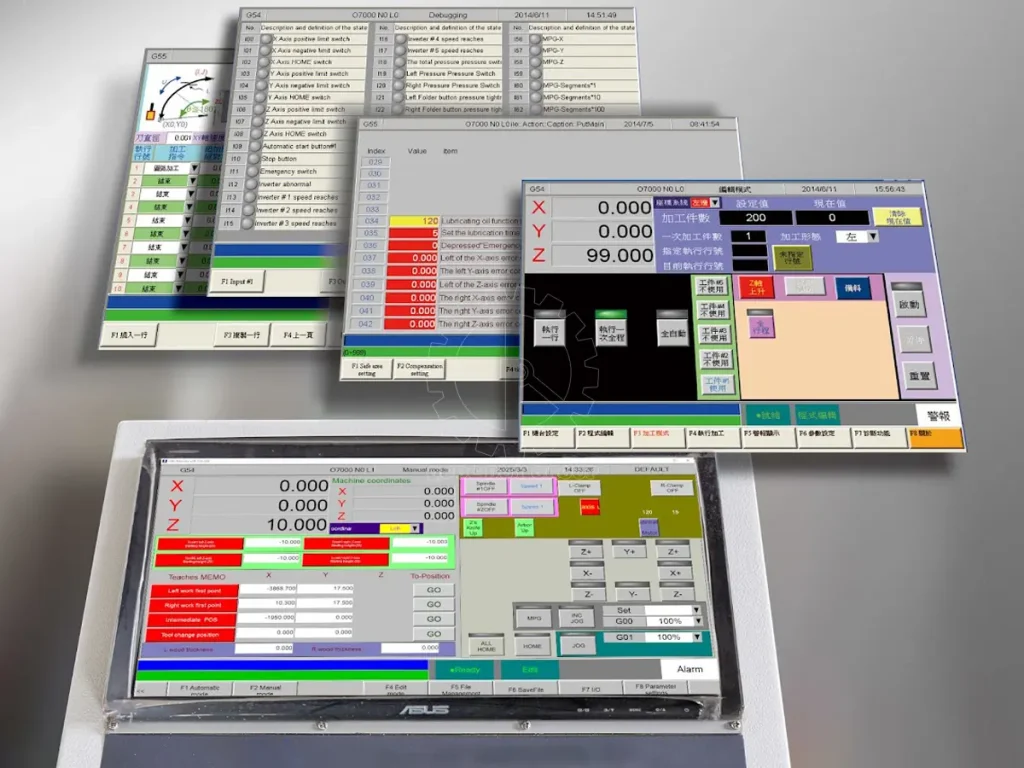 Advanced CNC Control System CNC MULTI-SPINDLE SLOT MILLING MACHINE