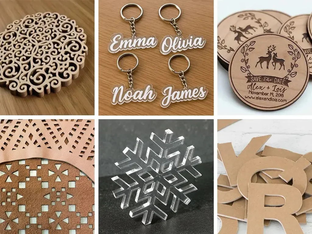 CO2 Laser Cutting Machine for Wooden