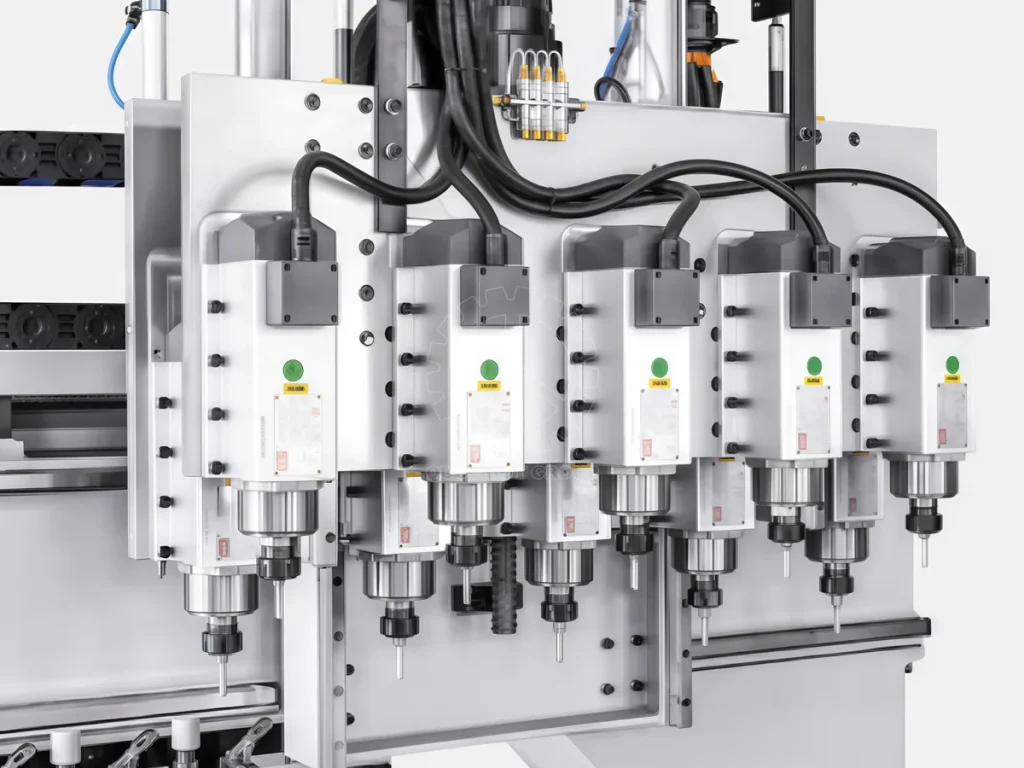 Spindle Head MULTI-SPINDLE CNC MORTISING MACHINE